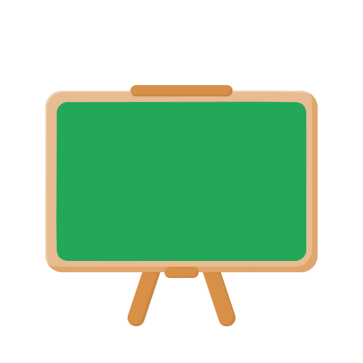 sala de aula quadro negro verde lousa